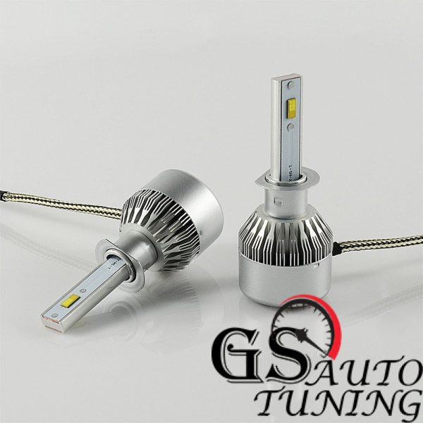 Диоден кит Н1 за къси или дълги светлини - 7600 Лумена 36 Вата-gs-autotuning