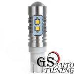 Диодни LED крушки тип Т10 10W с 10 диода 2323 по 1W Cree и лупа