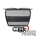 Решетка с емблема за AUDI А3 2003-2008 RS Look Черна
