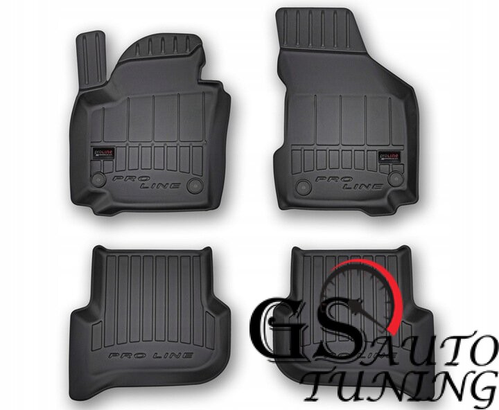 3D Гумени стелки за Seat Altea и Altea XL модели от 2004 до 2015 година