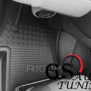 Предни гумени стелки за VW T6.1 Transporter / Caravelle / Multivan от 2019 до 2022 година + TUNEL - Image 2