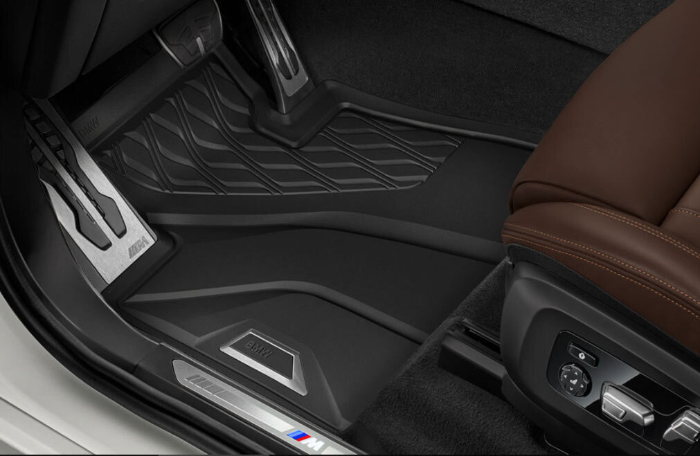 Оригинални предни гумени стелки за BMW X7 G07 - модел от 2019 година